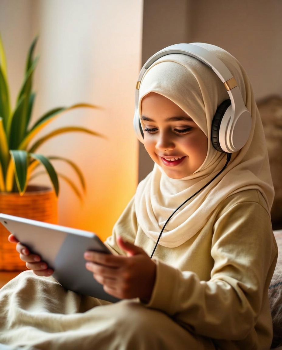 طفلة تتعلم القرآن أونلاين